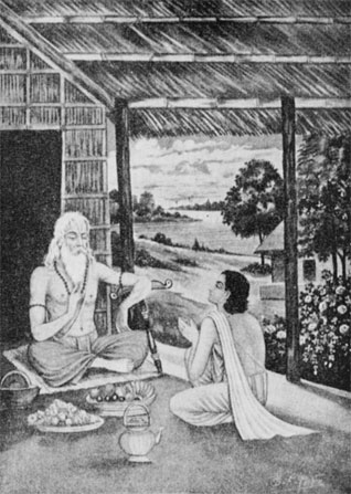A guru and disciple