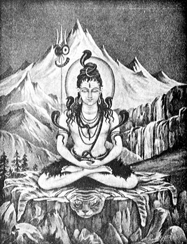 The Lord in his aspect as Shiva