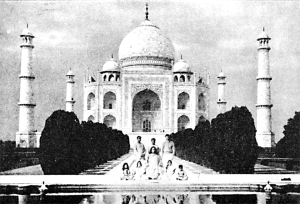 The Taj Mahal at Agra