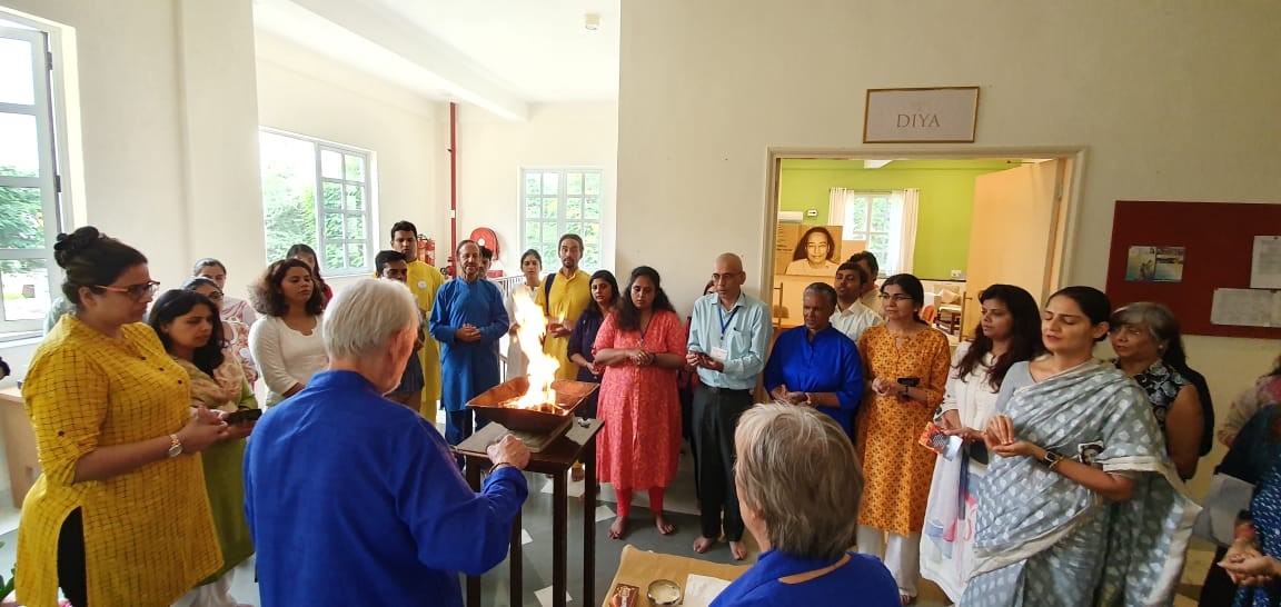 Living the Bhagavad Gita course weekend in India by Yogananda Institute