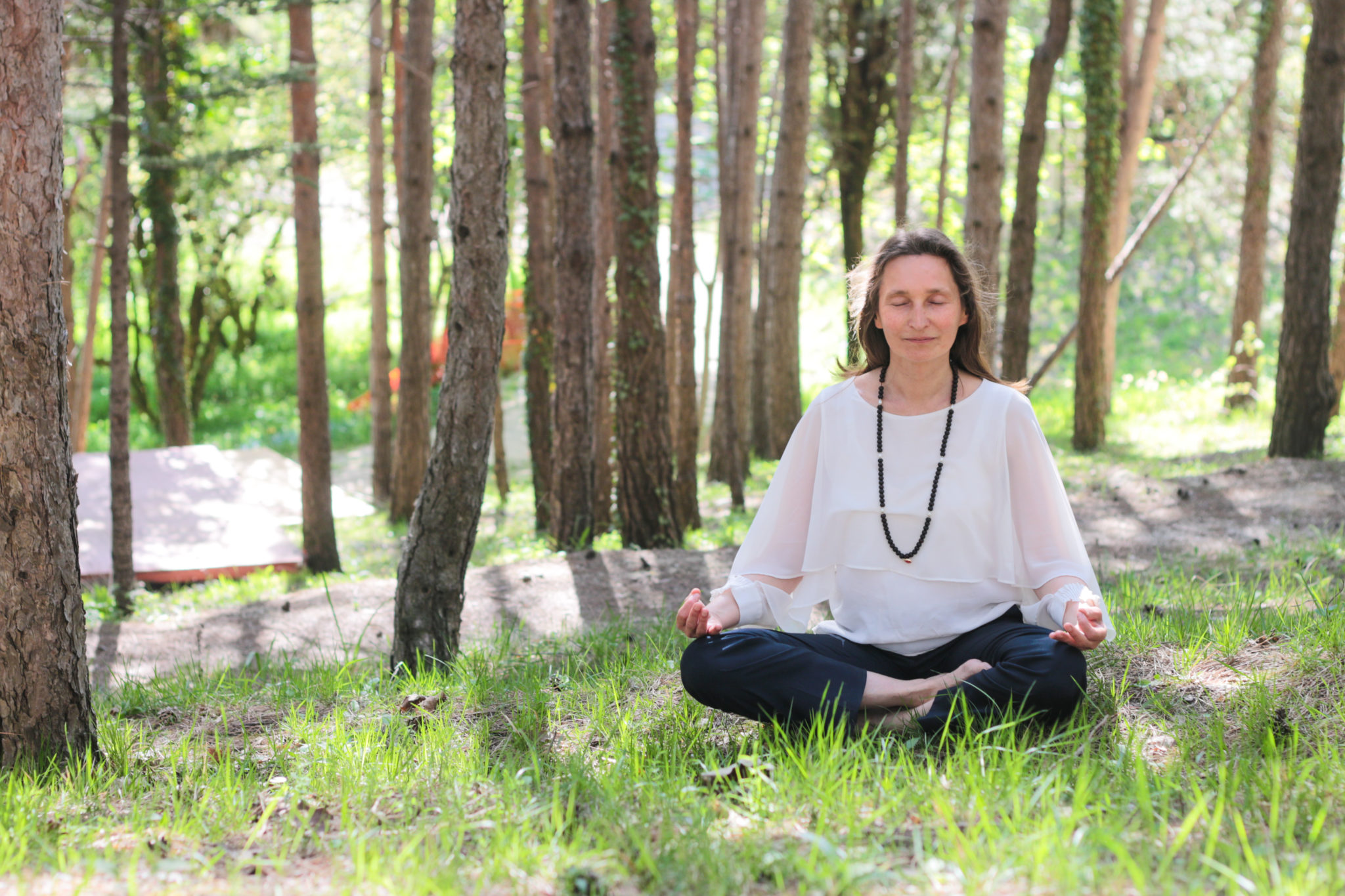 Meditation and the breath is a wonderful way to make finding calmness in daily life possible.
