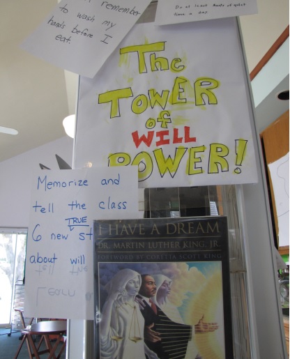 Tower of Will Power Education for Life Meditation for Children Program 