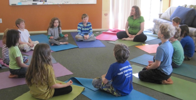 Martin Luther King Day Celebration Group Meditation by Kids in California