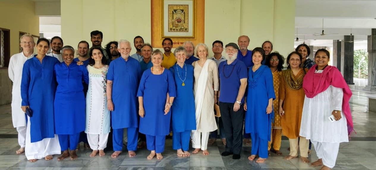 Friends together from all over India at the Ananda India Leaders Retreat