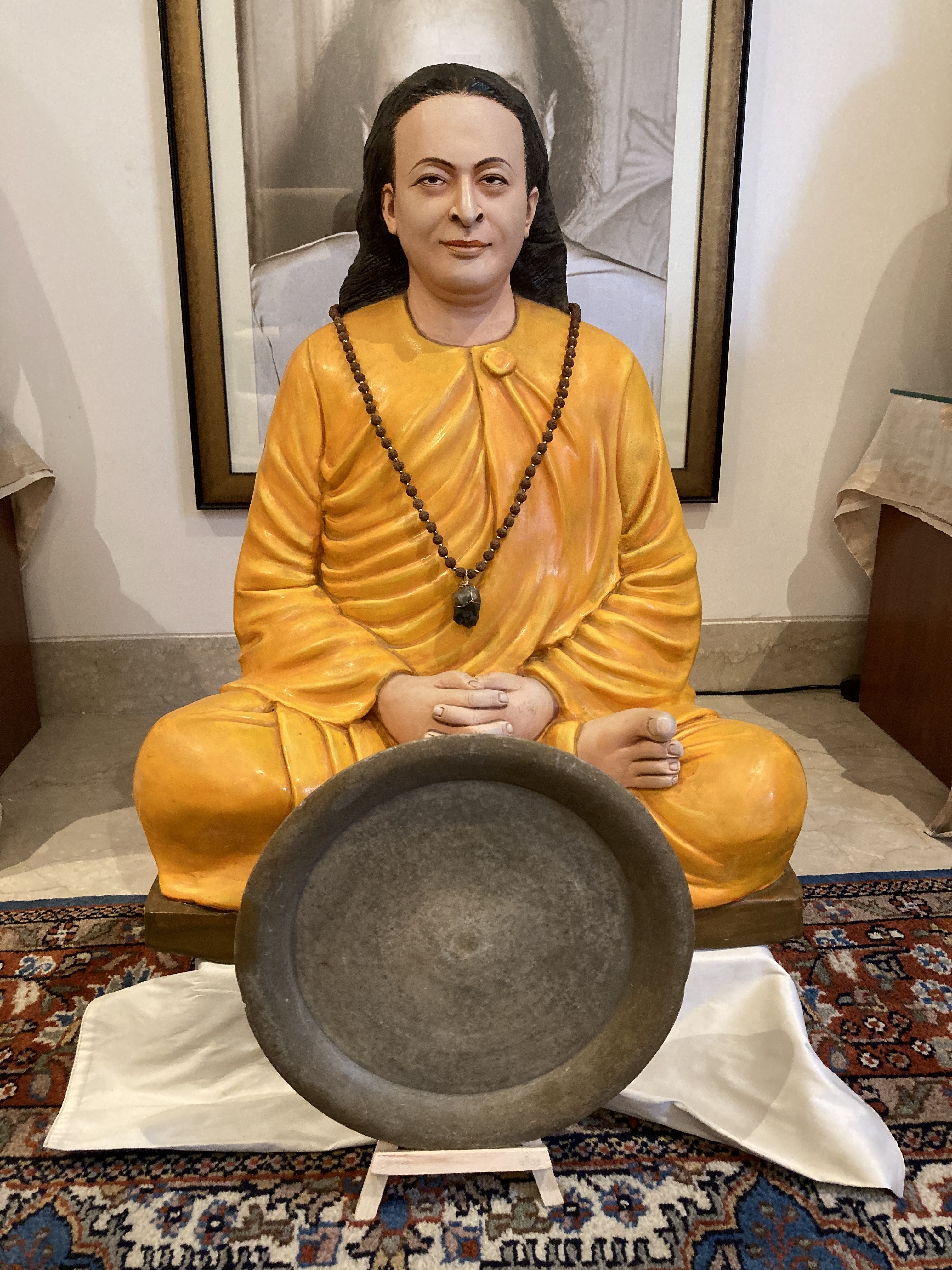 yogananda sacred plate from ghosh family india