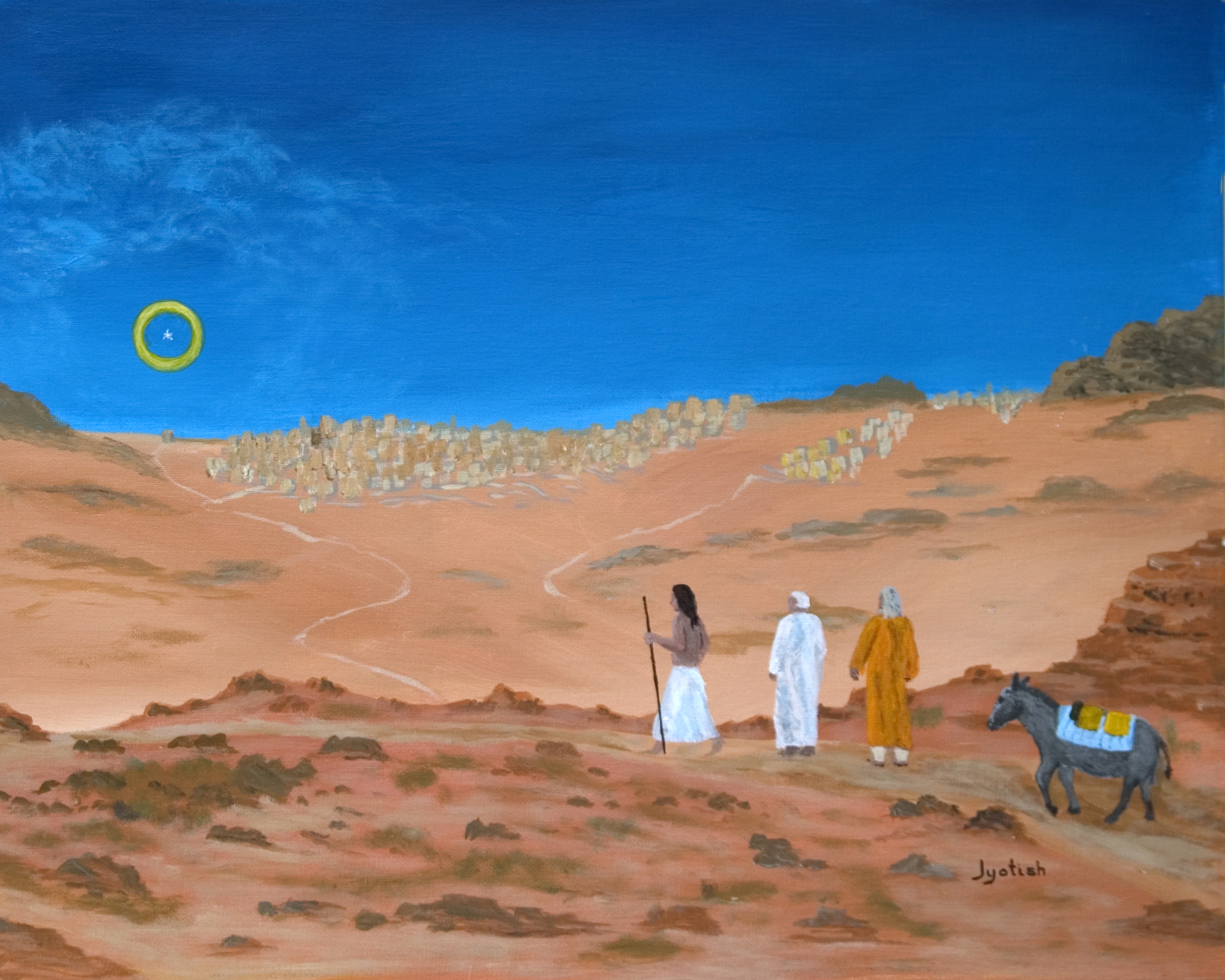 true meaning of christmas yogananda teachings following the stars three wise men painting