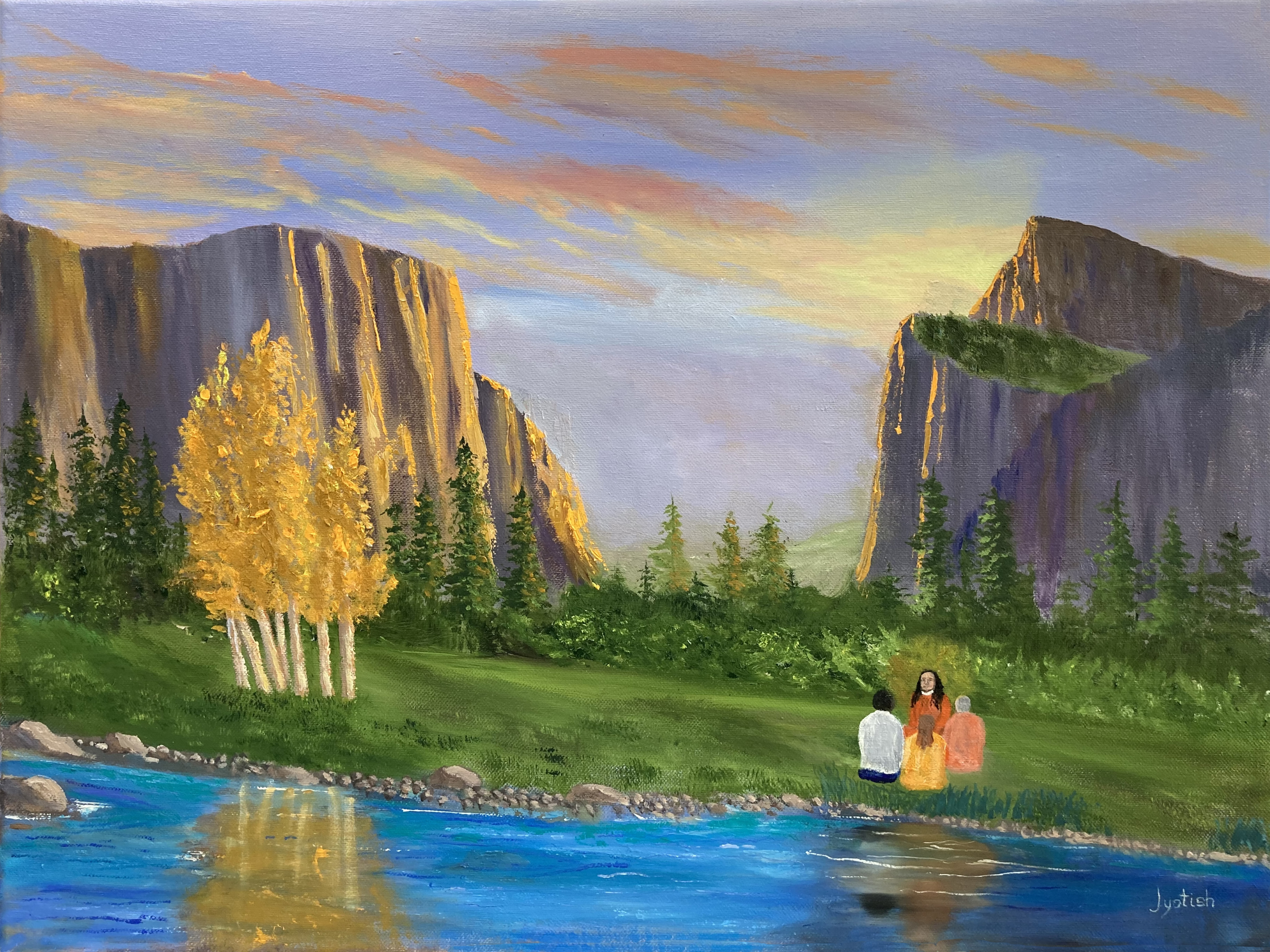 how to bring the peace of meditation into your daily yosemite painting with yogananda by jyotish