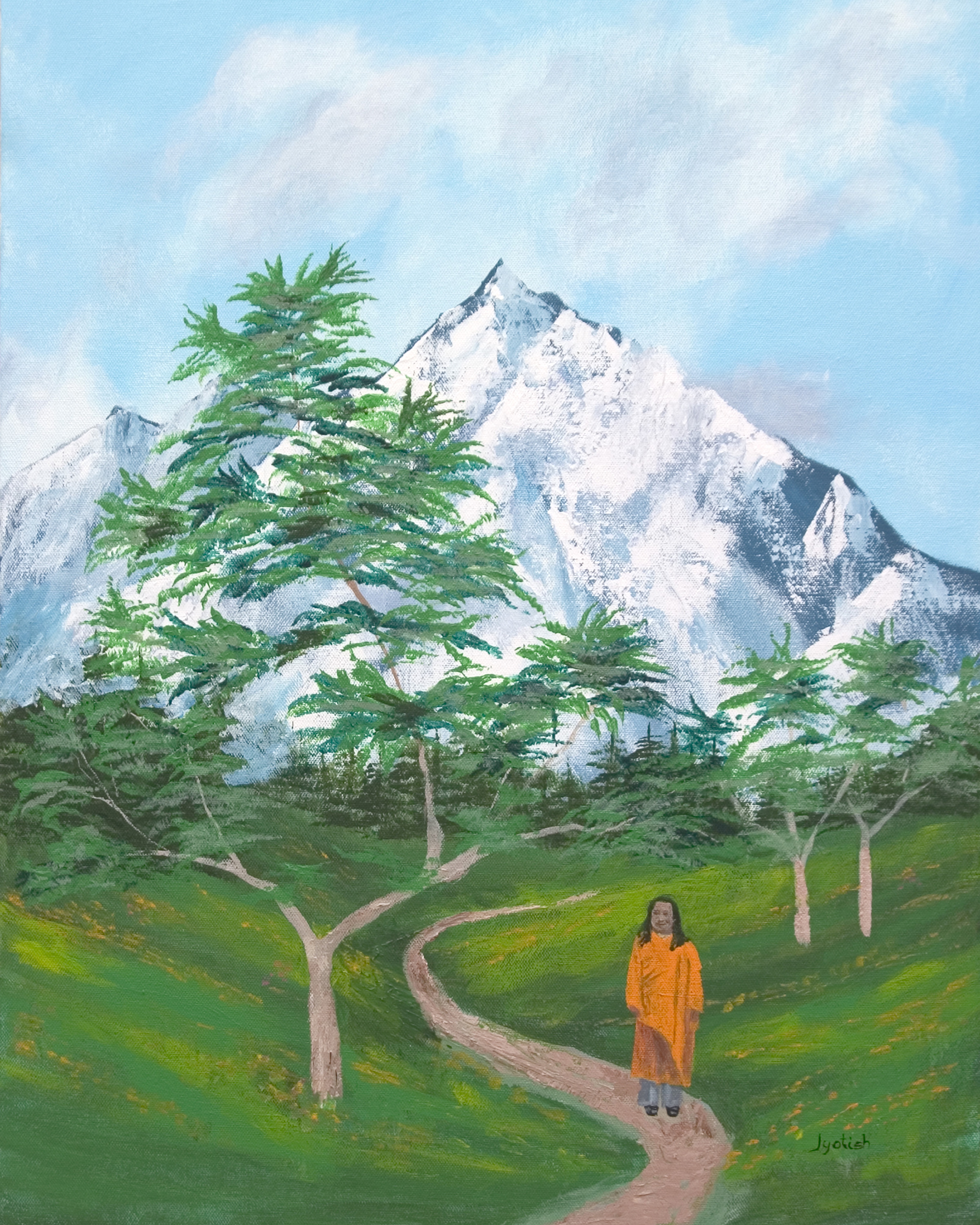 yogananda teachings the new path spiritual path painting by jyotish