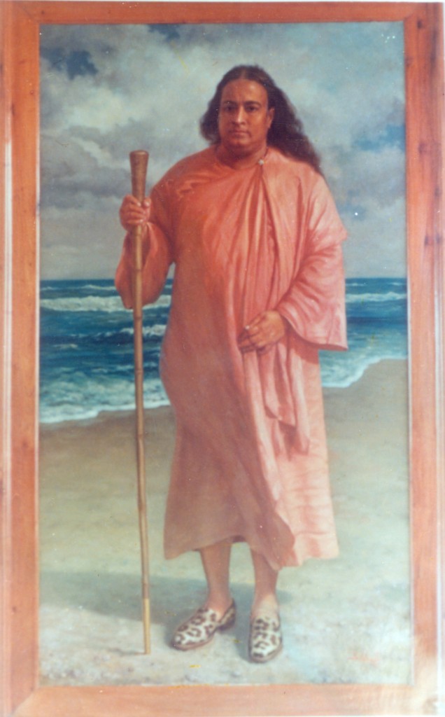yogananda painting of strength and faith