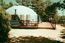 common dome at meditation retreat