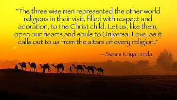 Christmas Quote by Swami Kriyananda