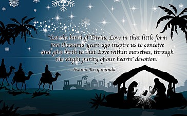 Christmas Quote by Swami Kriyananda