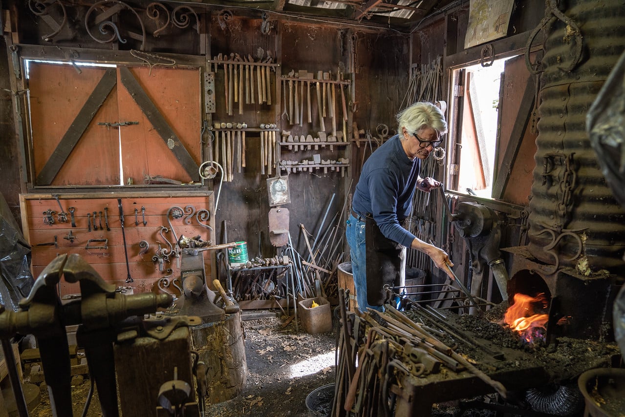 Blacksmith Shop Visit