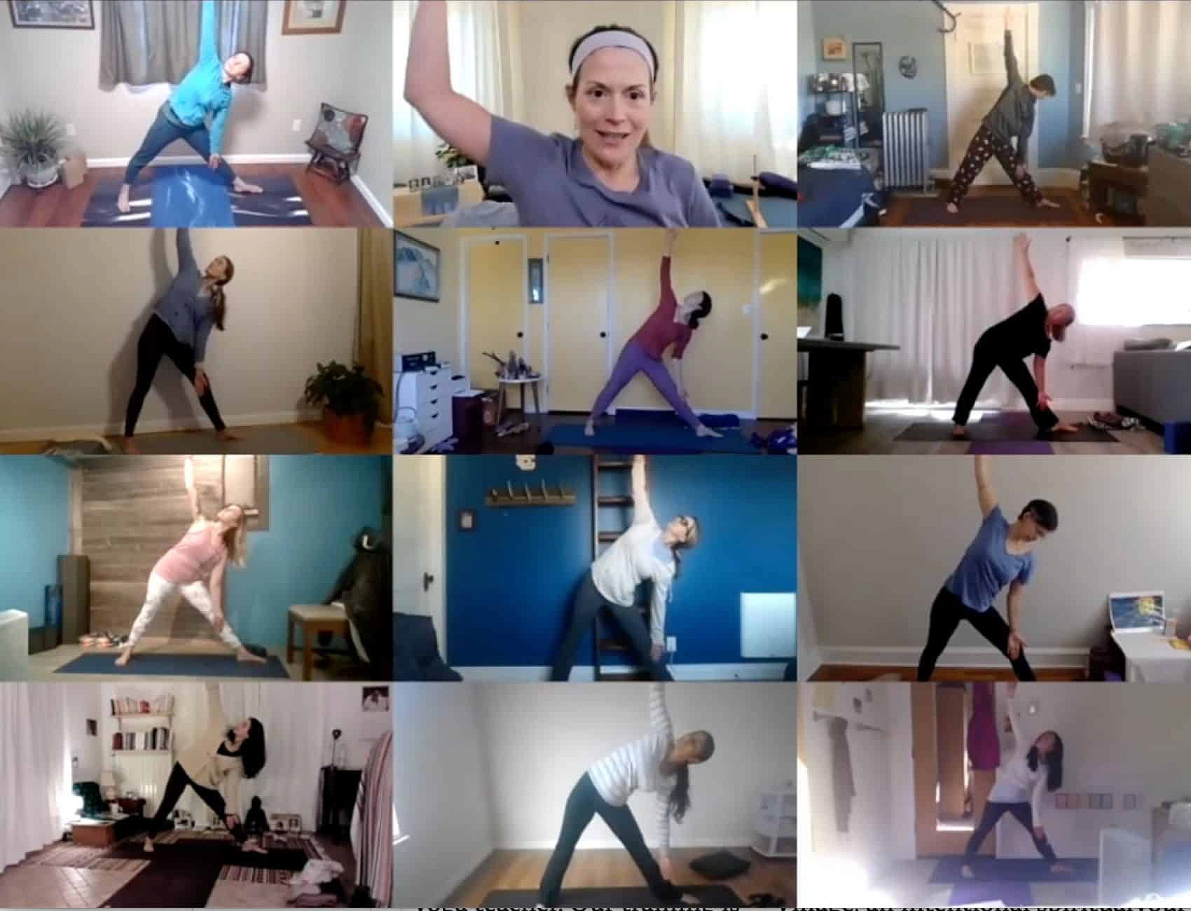 Ananda Yoga Teacher Training Asana Class